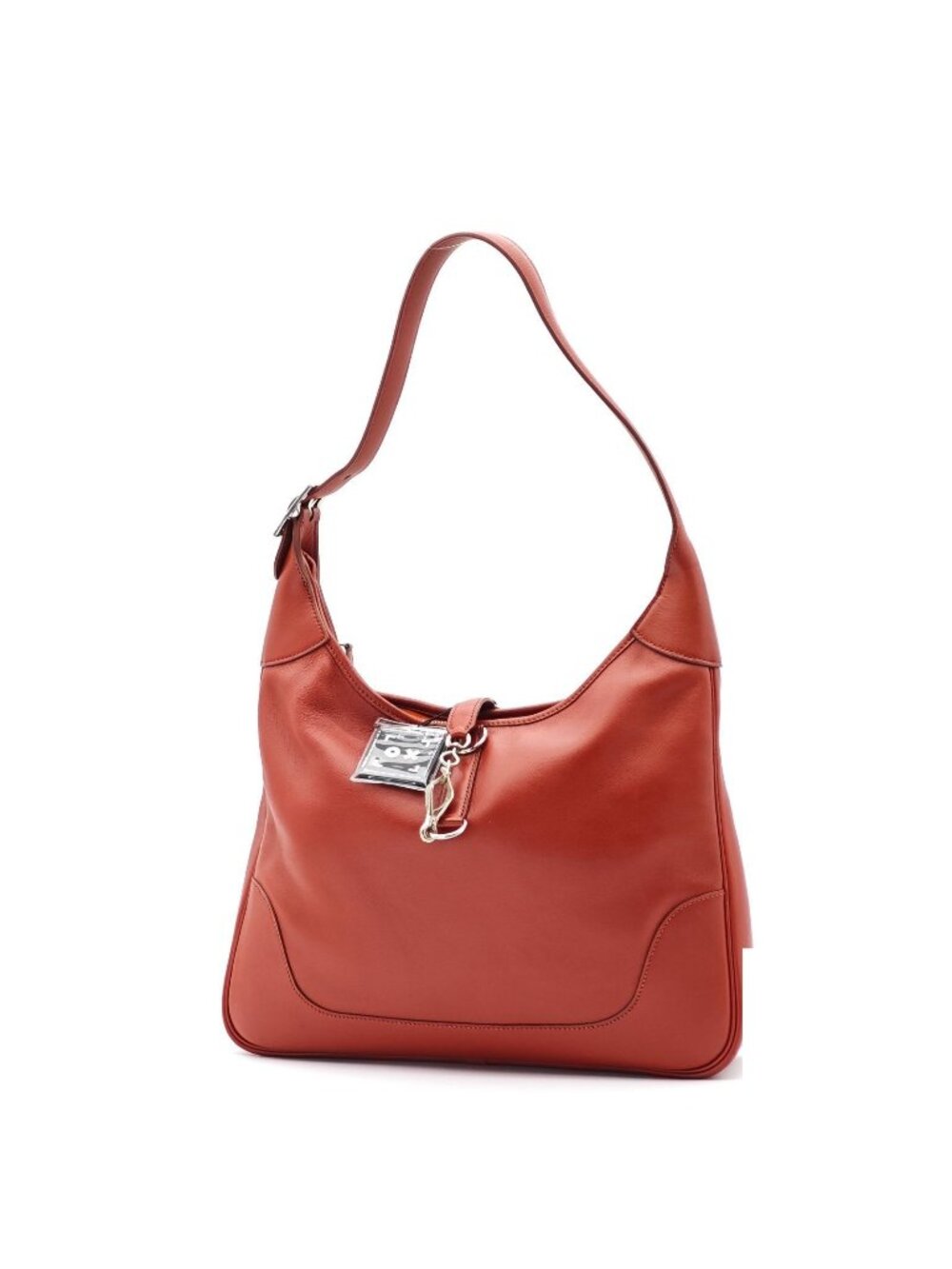 Hermes Trim 35 Leather Handbag